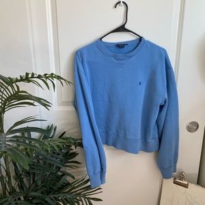 vintage ralph lauren cropped sweater